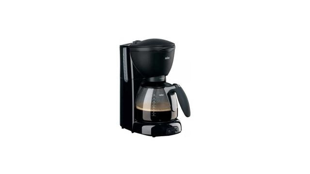 Braun KF560 cafetera negra