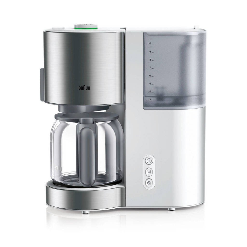 Braun KF5120WH kaffebryggare rostfritt stål vitt