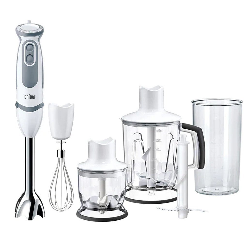 Braun MQ5245WH Multiquick 5 Vario Hand Blender White Grey