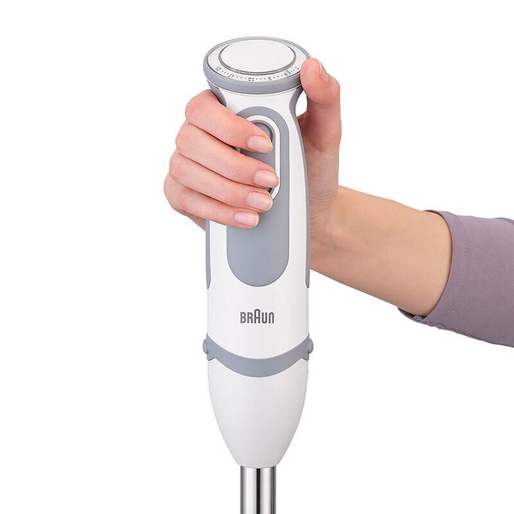 Braun MQ5245WH Multiquick 5 Vario Hand Blender White Grey