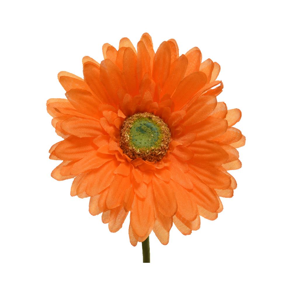 Decoris artificial flower gerbera h50cm orange