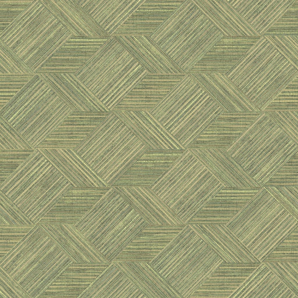 Noordwand Wallpaper Noordwand Wallpaper Evergreen Wicker Natural Green