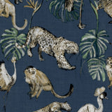 North Wall Noordwand Wallpaper Zero Exotic Animals Blue