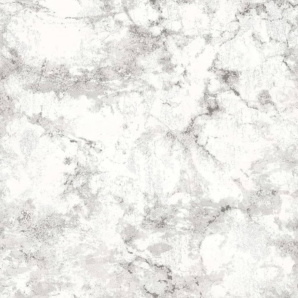 Noordwand Noordwand Wallpaper Frënn Kaffi Marble konkret wäiss a metallen