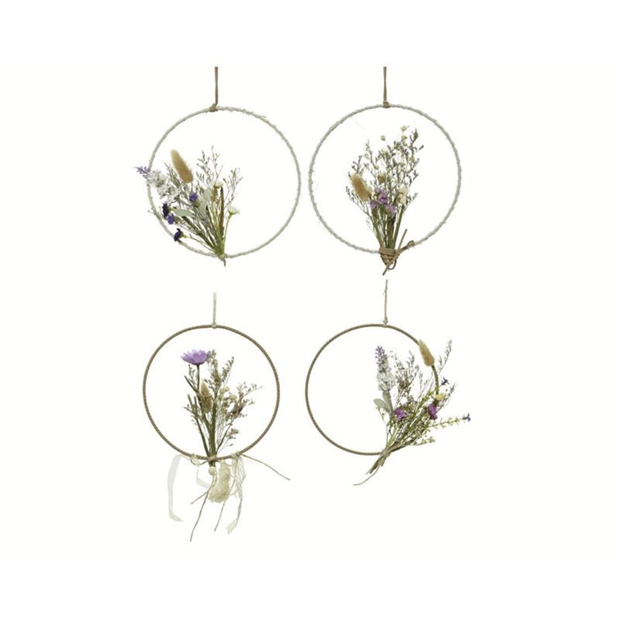 Pendentif Decoris fleurs séchées