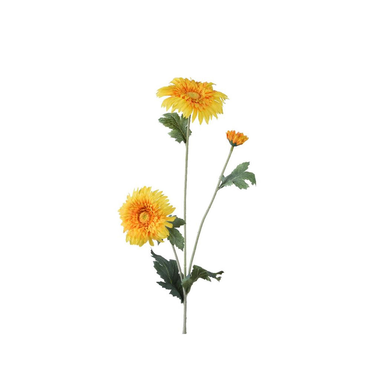 Decoris artificial flower daisy h68cm yellow