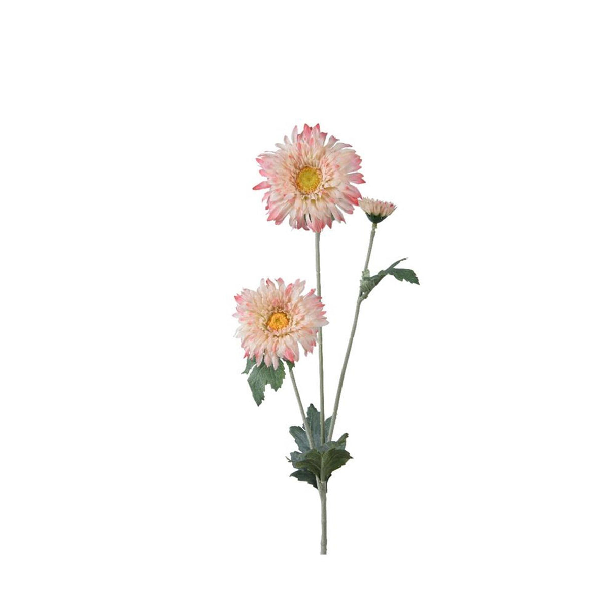 Decoris artificial flower daisy h68cm soft pink