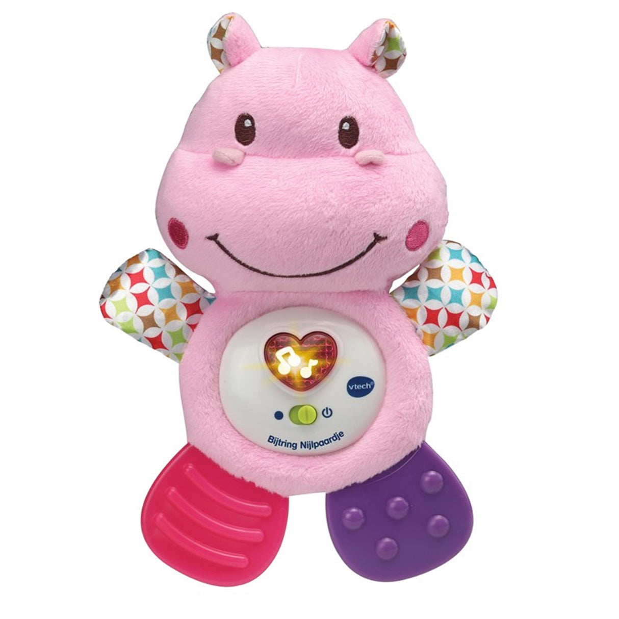 VTech Teether Hippo Pink