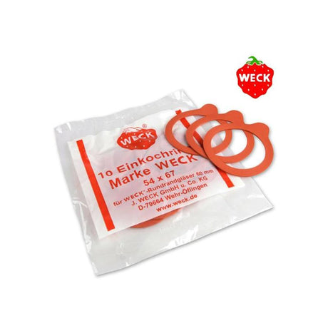 Weck rings ø60mm 54x67mm bag of 10 pcs