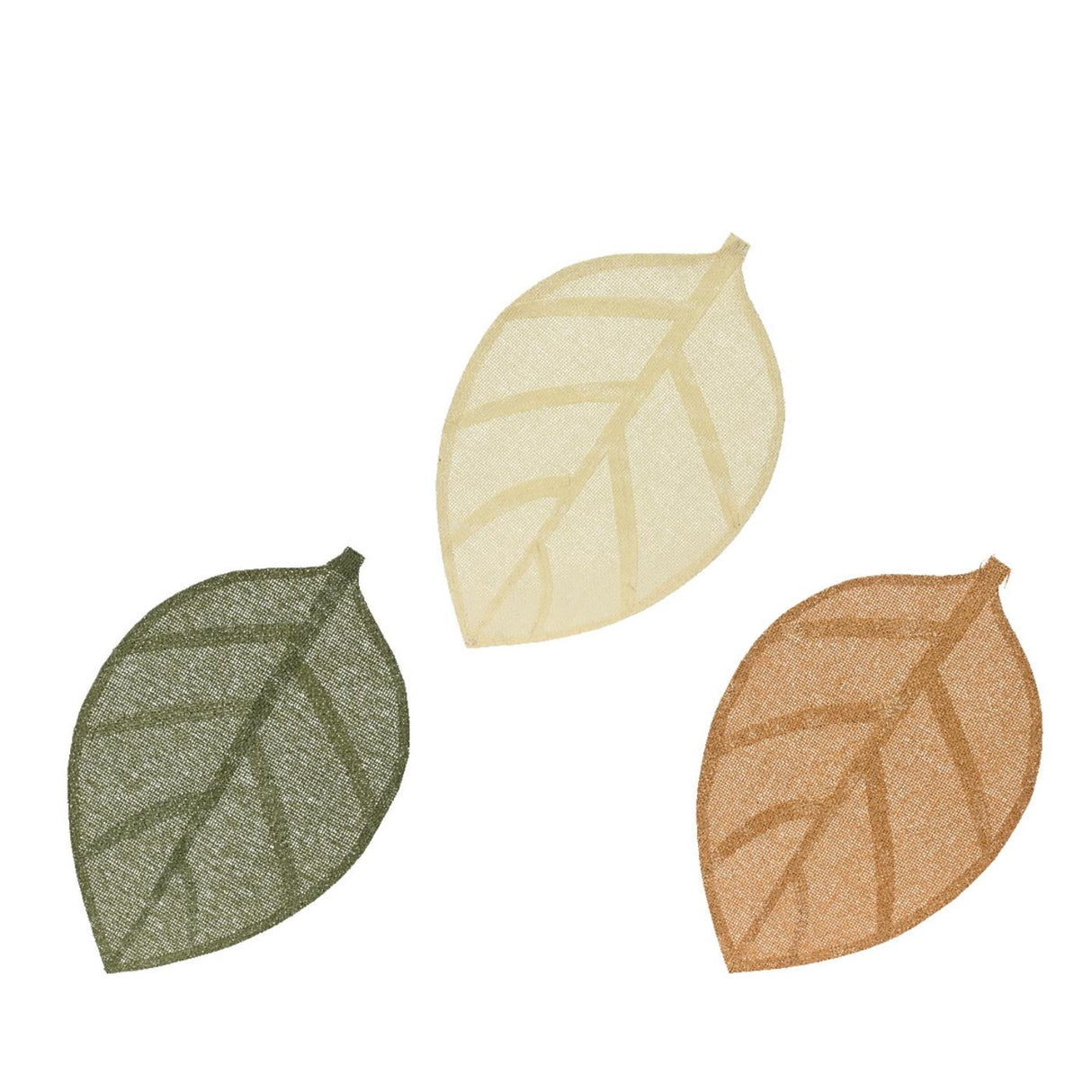 Decoris placemat leaf shape 46.5cmx30cm