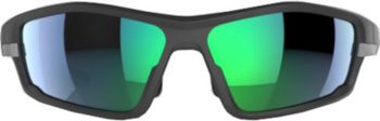 Mirage Sonnenbrille Sport mit 3 Paar Linsen schwarz grau