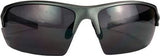 Mirage Sonnenbrille Sport mit 3 Paar Linsen schwarz grau