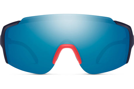 Gafas de volante Smith Matte Deep Tink Chroma Mirror azul