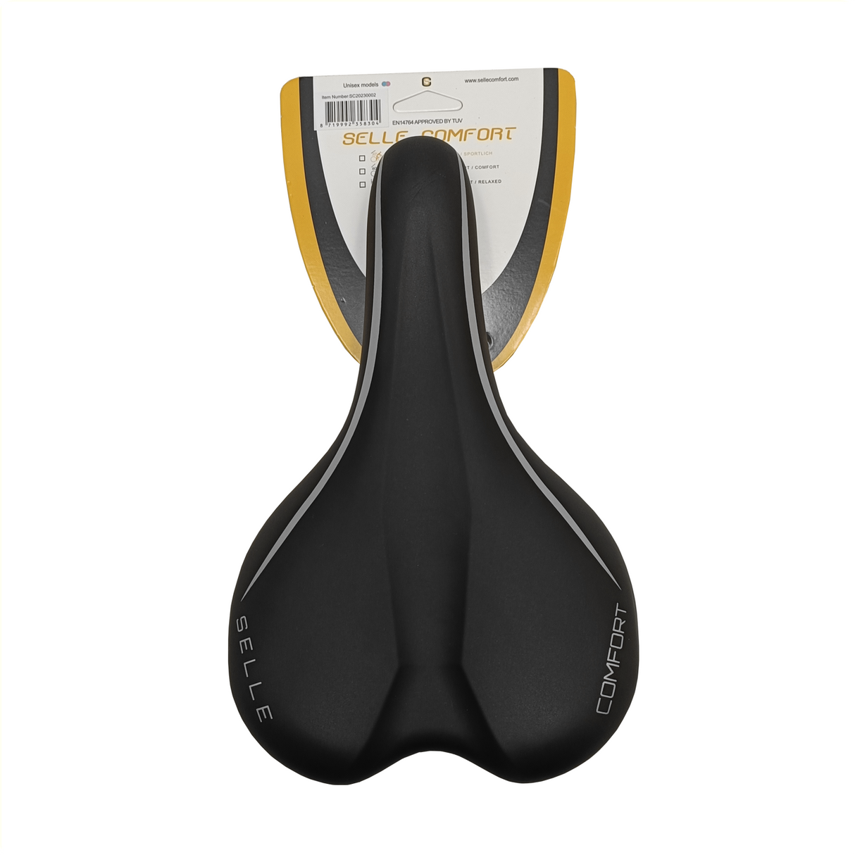Selle comfort saddle vintage 1, without strap