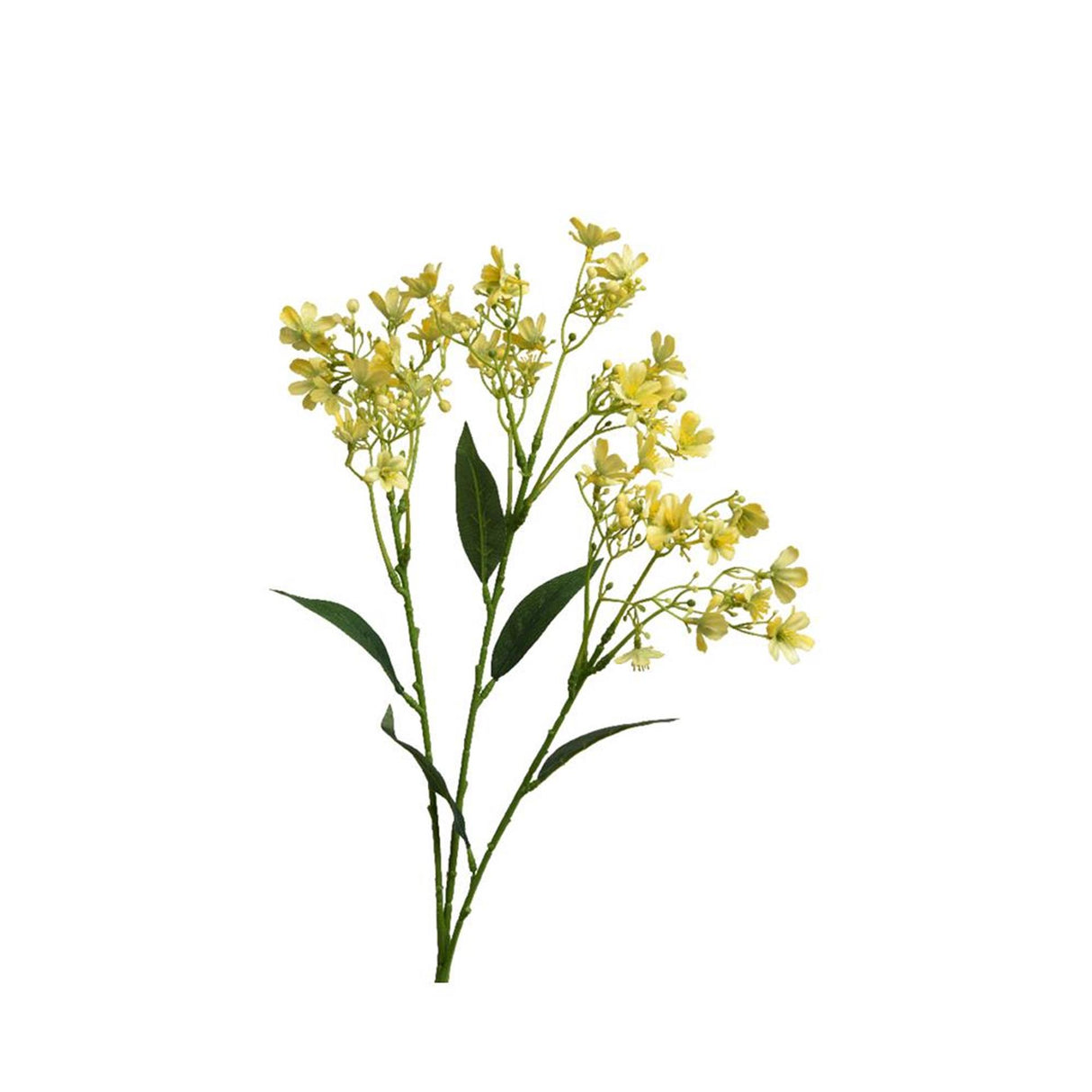 Decoris artificial flower jasmine h72cm yellow