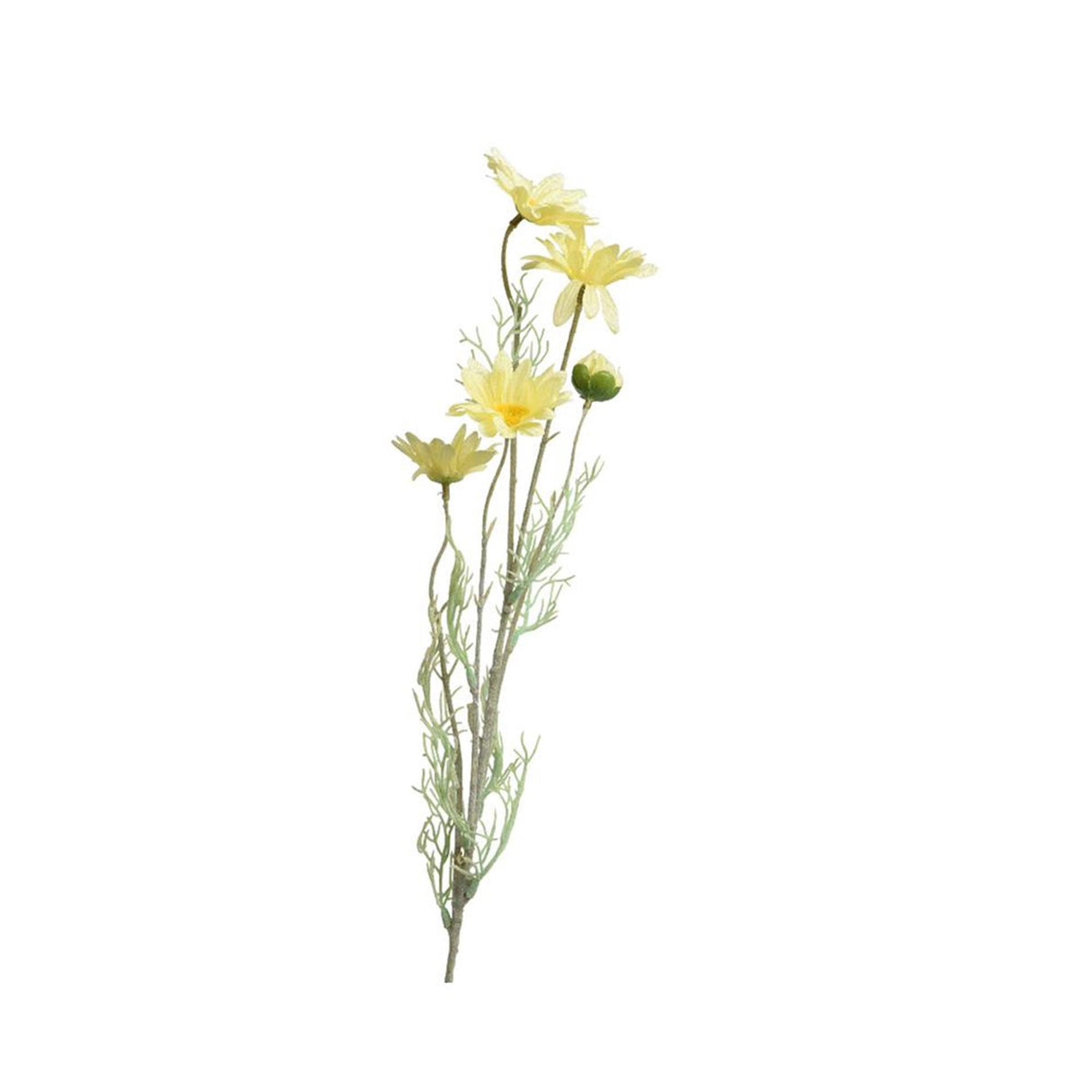 Decoris artificial flower daisy h78cm yellow