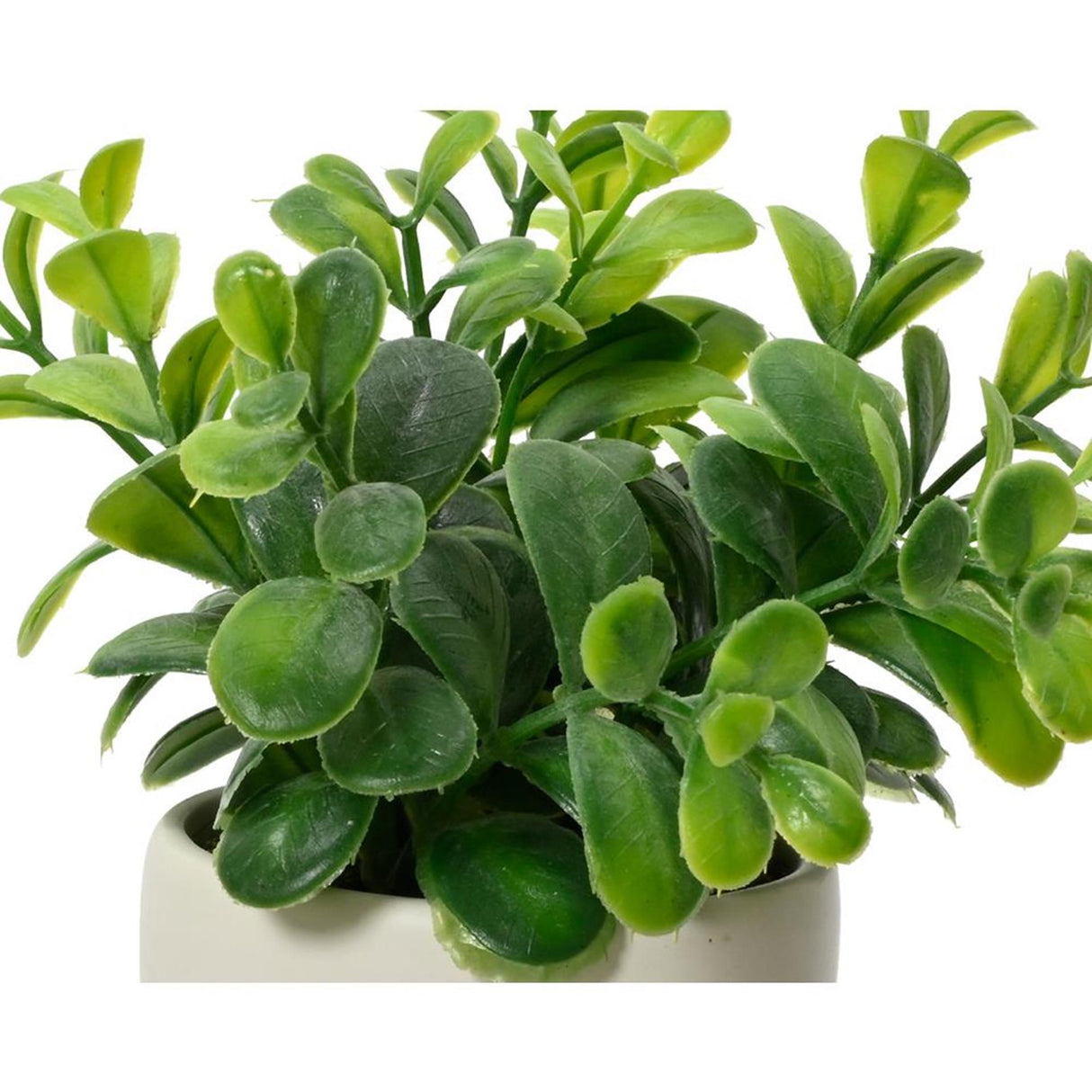 Decoris kënschtlech Planz am Dëppekierper h16cm