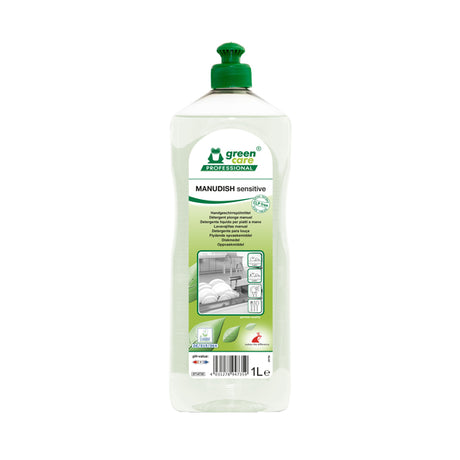 Přípravek na mytí nádobí Green Care professional manudish sensitive (1 litr)