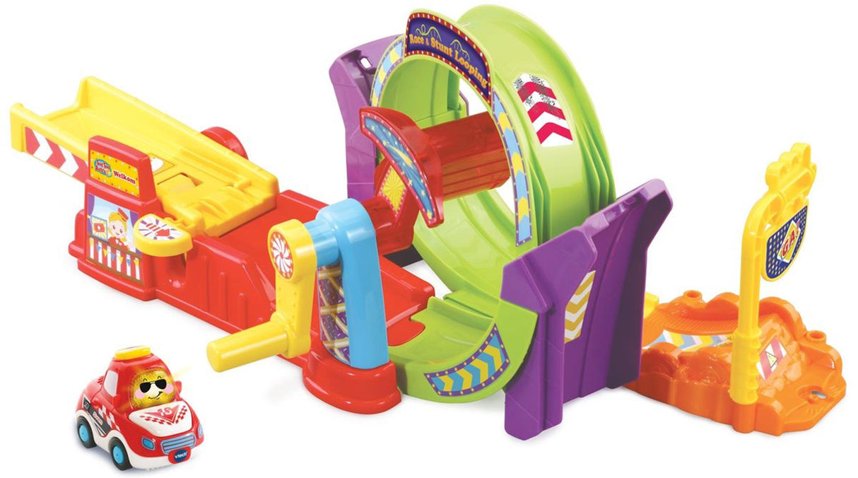 Vtech toot toot bil - racing stunt looping