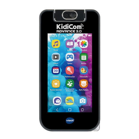 Téléphone Vtech kidicom advance 3.0 - mobile enfant interactif avec caméra - jouets éducatifs - à partir de 5 ans - bleu