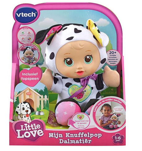 VTech Little Love My Cuddle Doll Dalmatian
