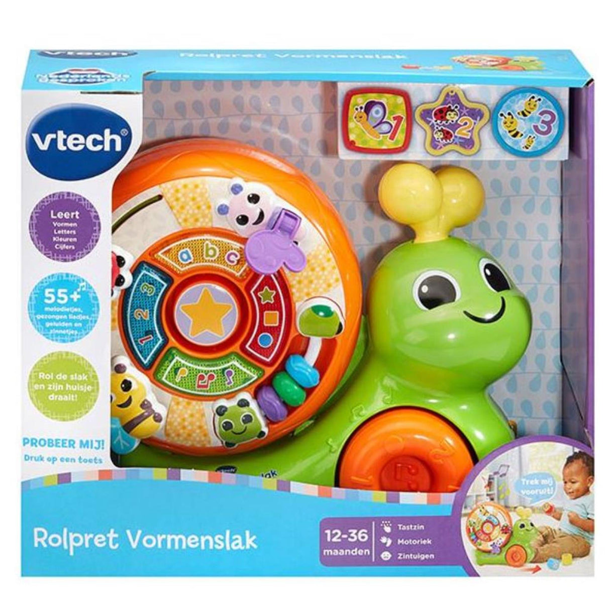 Vtech roller fun shapes snail