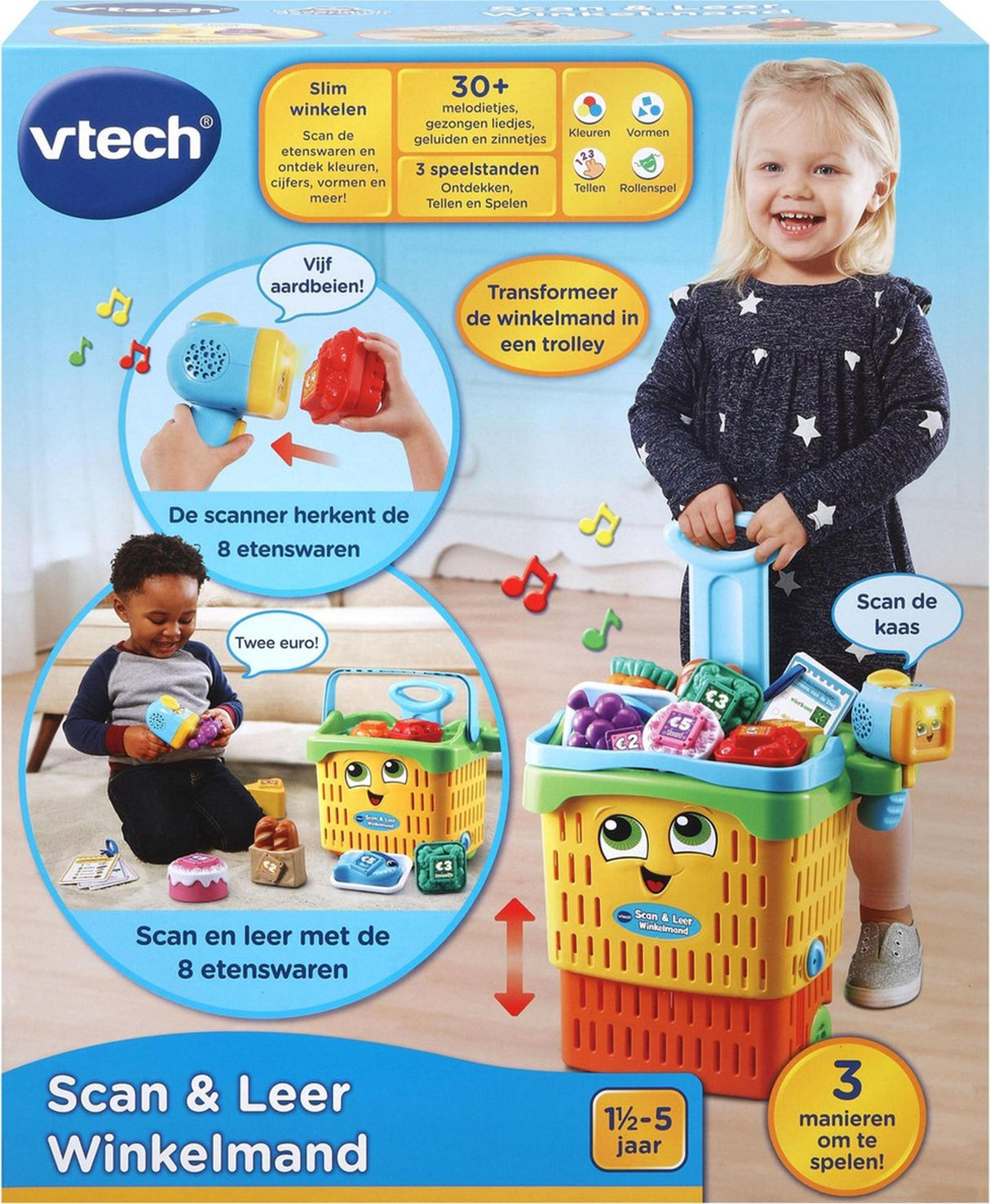Vtech Scan & Learn Shopping Basket