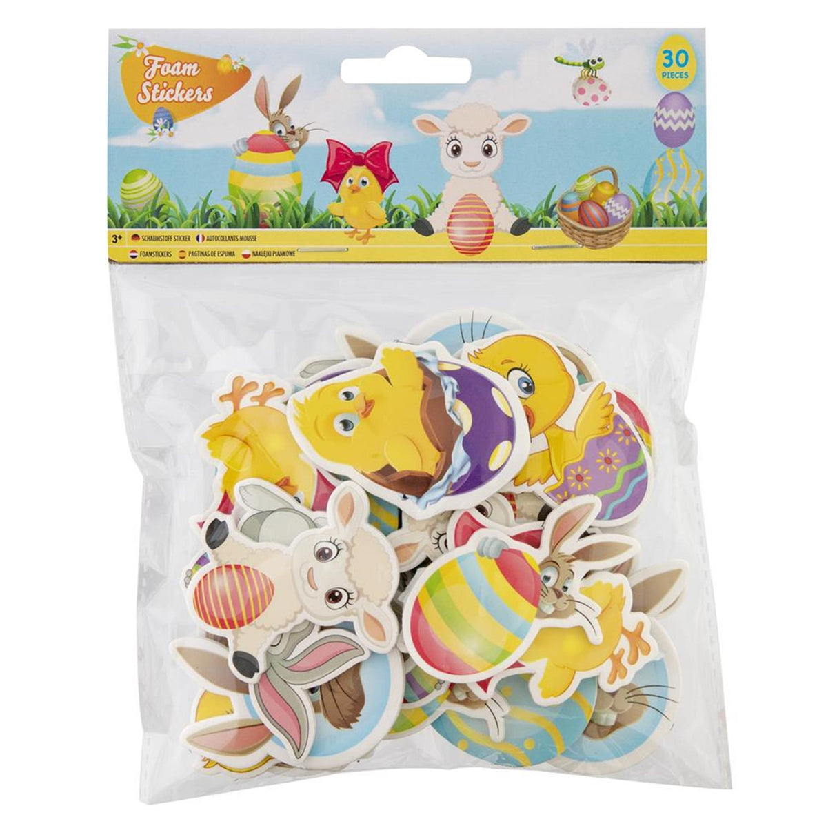 Grafix Easter foam stickers approx. 30 pieces