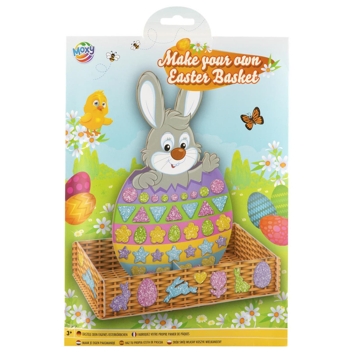 Moxy Easter DIY Basket 20x12cm