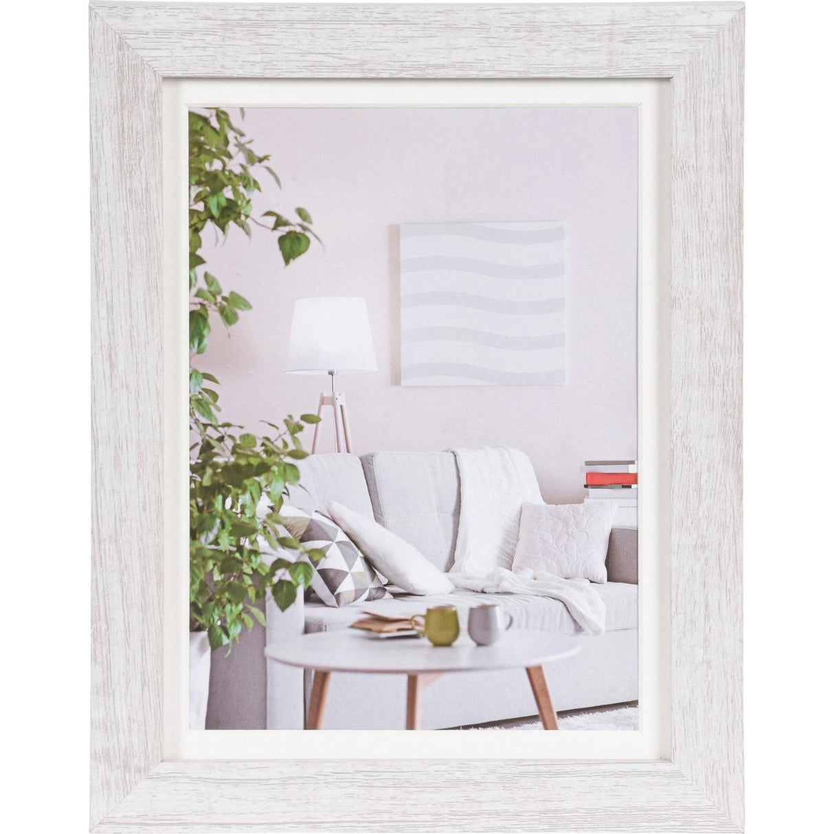 Henzo photo frame modern 15x20cm white
