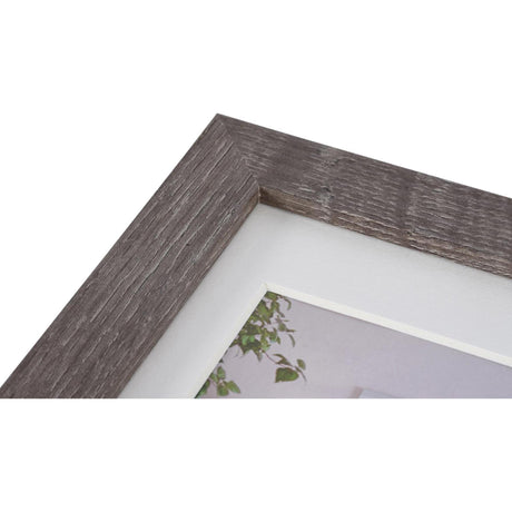 Moldura Henzo moderna 30x40cm cinza