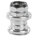 Balhoofd 1 Ahead voor 25,4mm stuur (B1=30mm B2=30mm) staal zilver