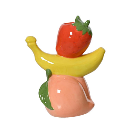 Decoris váza porcelán v18cm ovoce
