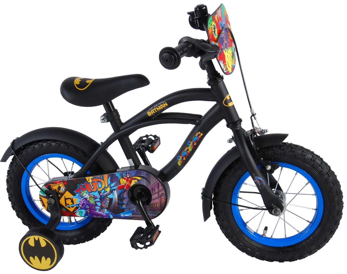 Bicicleta para niños 12 Batman - Amarillo negro