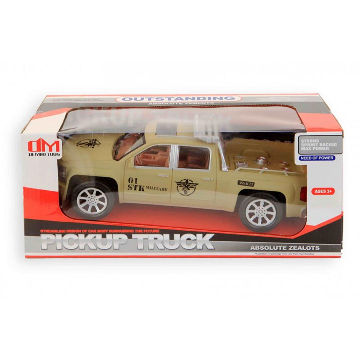 Pick-up lastebil friksjon 29cm