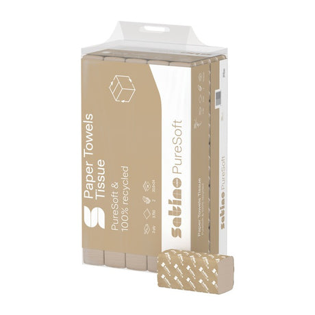 Satino pt2 puresoft paper towel z-fold 2-layer 20.6 x 24cm (3750 pieces)