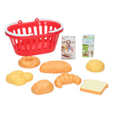 Playgo basket with bread - 10 pcs.
