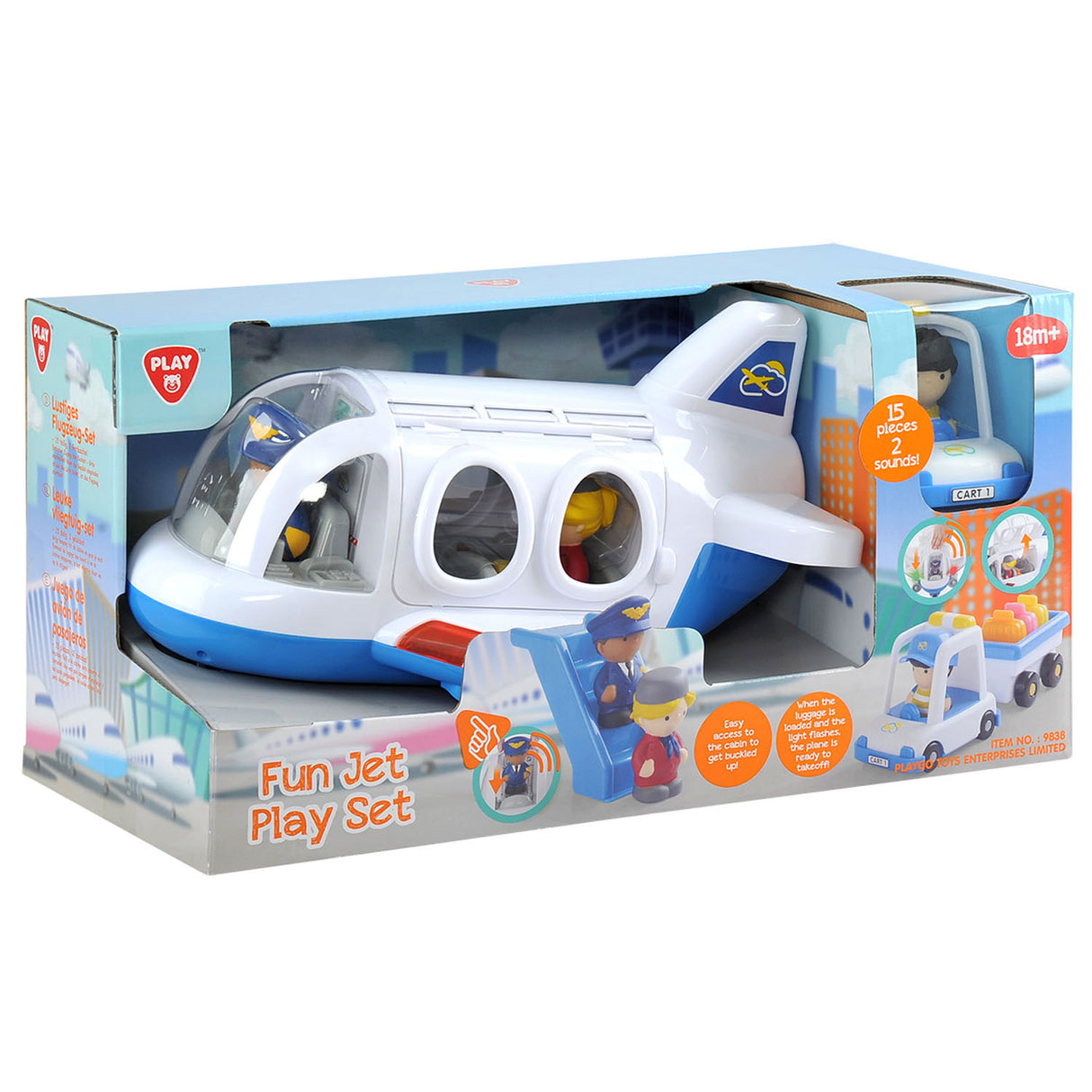 Spillt Play Set Fliger