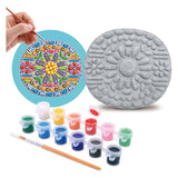Playgo paint your own cement stepping stone - 14pc.