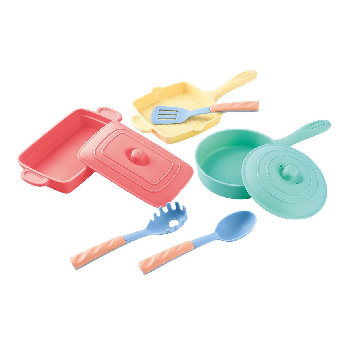 Spil Frying Pan og Grill Pan Play Set, 8dlg.