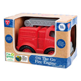 Playgo bio-based fire truck red - 28cm