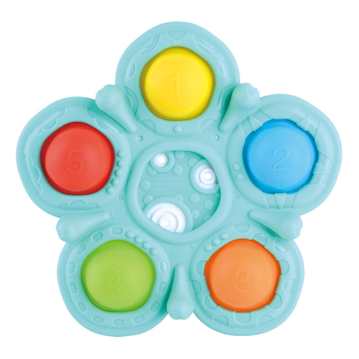 Jouez à Baby Sensory Ring avec des balles, 6dlg.