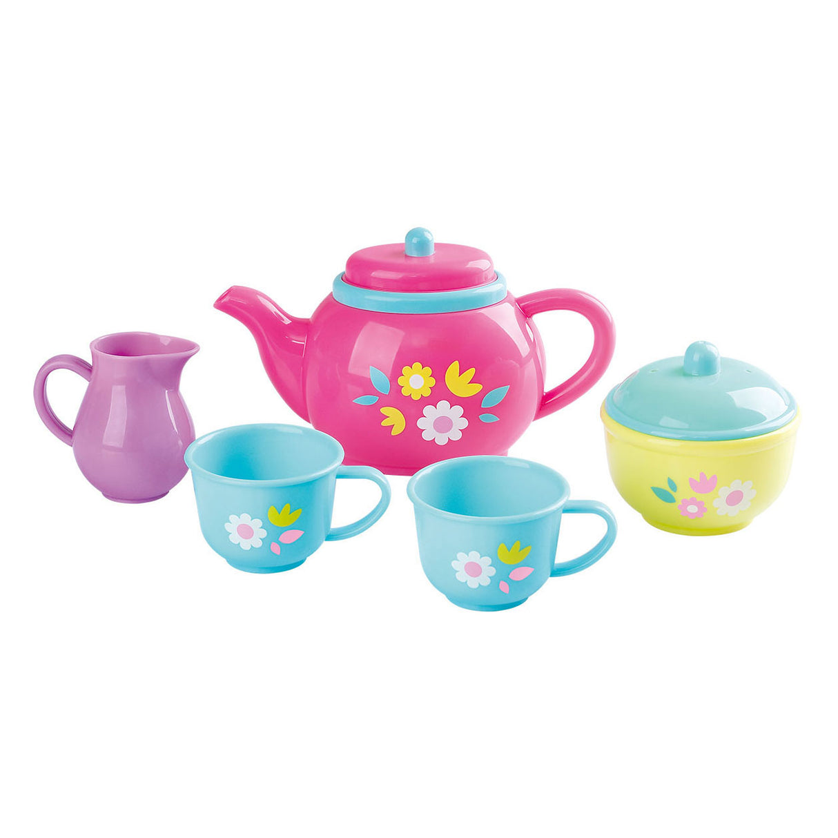 Spill Tea Set Flower Play Set, 7dlg.