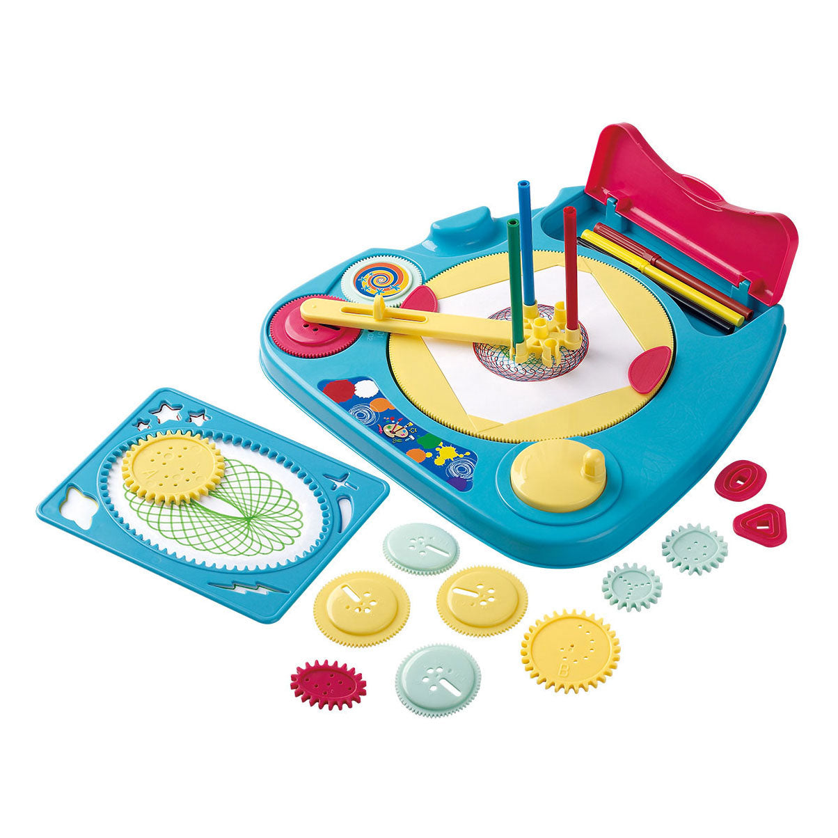 Spielen Sie Mandala Spirograph and Templates Sign Set, 27dlg.