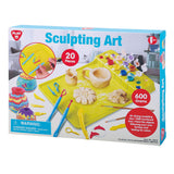 Juega Sculpting Clayet con pintura y accesorios, 20dlg.