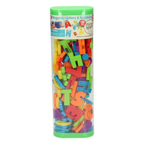Letras e números magnéticos Playgo, 120 unid.