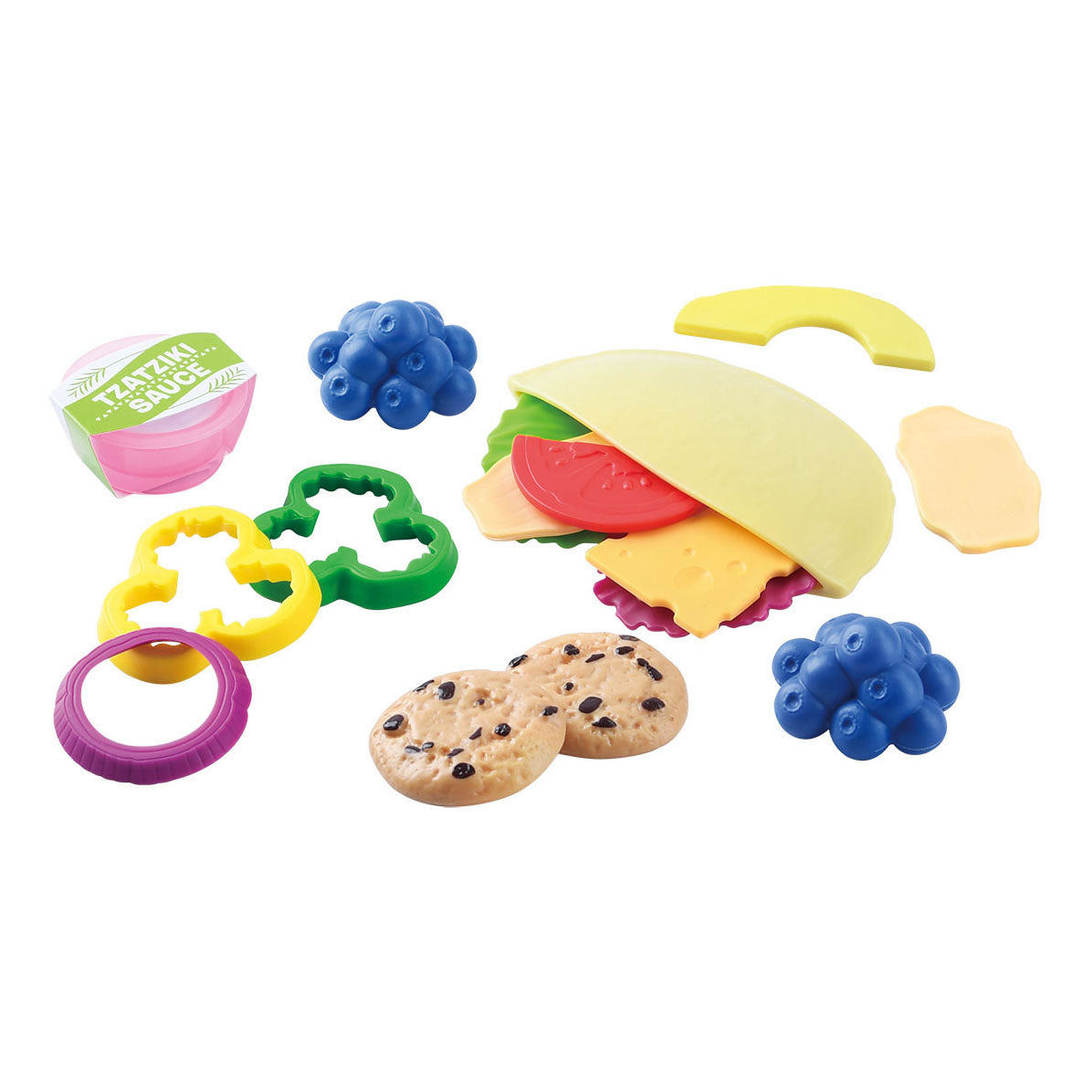 Play toy food crunchy taco play set, 18dlg.