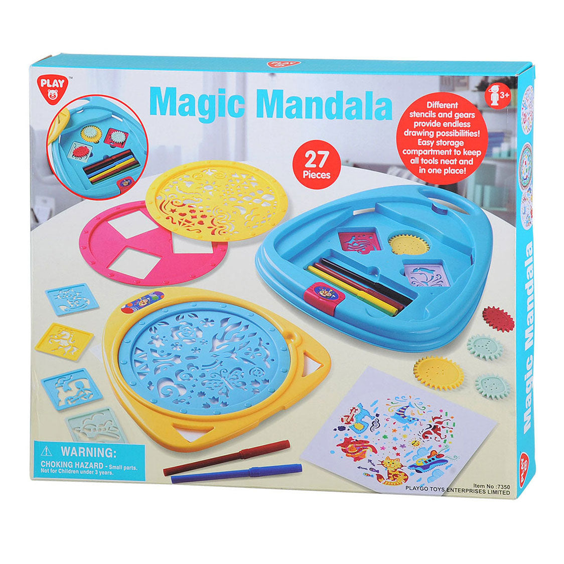 PLAYGO MAGIC MANDALA SET SET 27 PAPS.