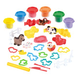 Play Farm and Animals Kleiset, 6 clay pots