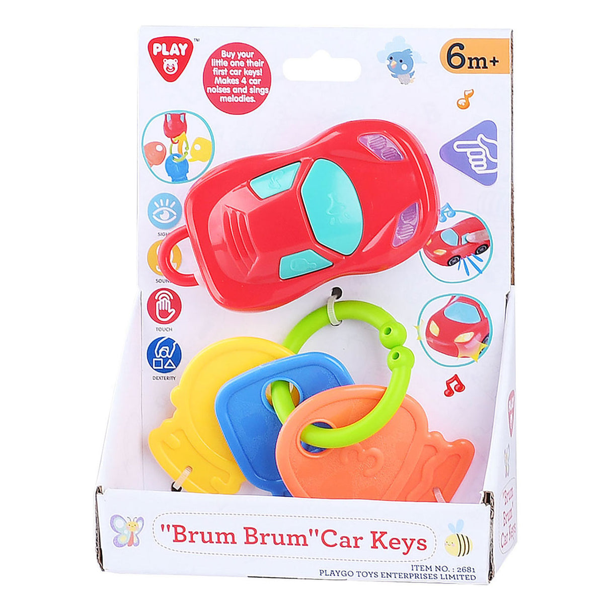 Play Brum Brum Autosleutels, 5dlg.